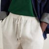 Straight-Leg Linen Shorts - CU Straight-Leg Linen Shorts - CU