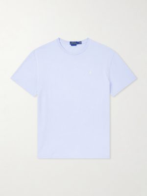 Logo-Embroidered Cotton-Jersey T-Shirt Logo-Embroidered Cotton-Jersey T-Shirt