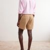Straight-Leg Logo-Embroidered Cotton-Corduroy Drawstring Shorts - BK Straight-Leg Logo-Embroidered Cotton-Corduroy Drawstring Shorts - BK
