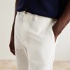 Straight-Leg Cotton and Linen Blend Woven Trousers - CU