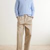 Logo-Embroidered Cotton Half-Zip Sweater - OU