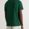 Logo-Embroidered Cotton-Jersey T-Shirt - BK Logo-Embroidered Cotton-Jersey T-Shirt - BK