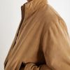 Suede Bomber Jacket - CU Suede Bomber Jacket - CU