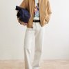 Suede Bomber Jacket - OU Suede Bomber Jacket - OU