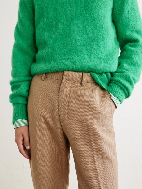 Straight-Leg Cotton and Linen-Blend Trousers - CU Straight-Leg Cotton and Linen-Blend Trousers - CU