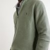 Logo-Embroidered Cotton Half-Zip Sweater - CU Logo-Embroidered Cotton Half-Zip Sweater - CU