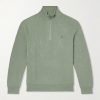 Logo-Embroidered Cotton Half-Zip Sweater Logo-Embroidered Cotton Half-Zip Sweater