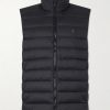Logo-Embroidered Quilted Shell Down Gilet Logo-Embroidered Quilted Shell Down Gilet