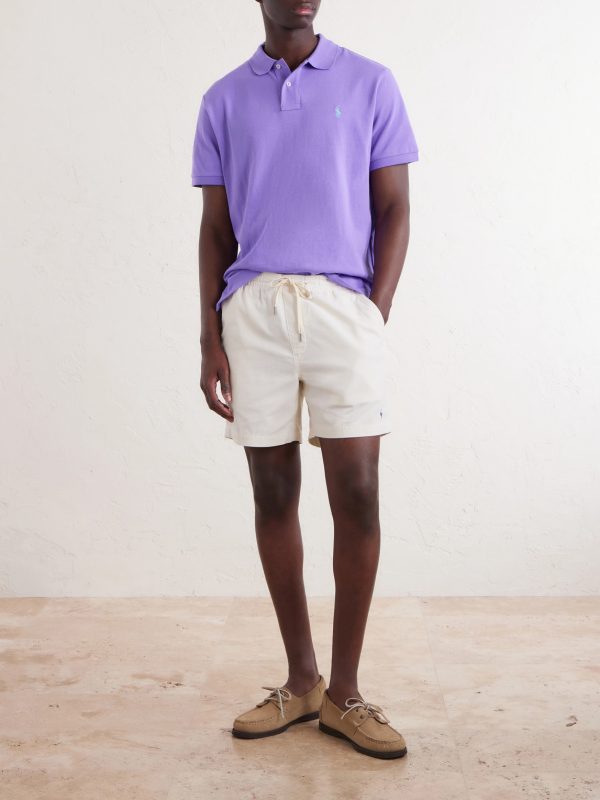 Logo-Embroidered Cotton-Piqué Polo Shirt - OU Logo-Embroidered Cotton-Piqué Polo Shirt - OU