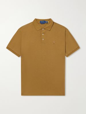 Logo-Embroidered Cotton-Jersey Polo Shirt