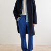 Straight-Leg Linen and Cotton-Blend Trousers - OU Straight-Leg Linen and Cotton-Blend Trousers - OU