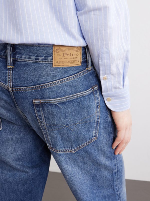 Straight-Leg Distressed Jeans - CU Straight-Leg Distressed Jeans - CU