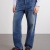 Straight-Leg Distressed Jeans - FR Straight-Leg Distressed Jeans - FR