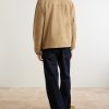 Panelled Suede Jacket - BK Panelled Suede Jacket - BK