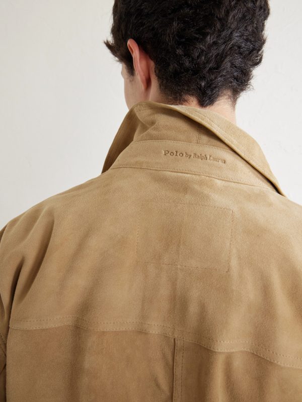 Panelled Suede Jacket - CU Panelled Suede Jacket - CU