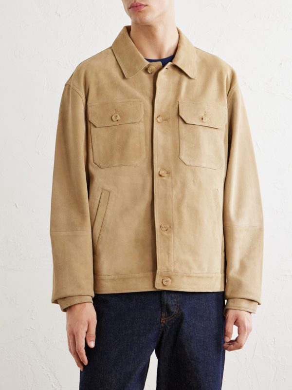 Panelled Suede Jacket - FR Panelled Suede Jacket - FR
