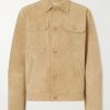 Panelled Suede Jacket Panelled Suede Jacket