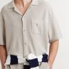 Convertible-Collar Logo-Embroidered Cotton-Piqué Shirt - CU Convertible-Collar Logo-Embroidered Cotton-Piqué Shirt - CU