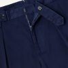 Straight-Leg Stretch Cotton-Blend Trousers - E1 Straight-Leg Stretch Cotton-Blend Trousers - E1