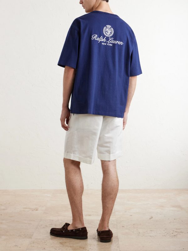 Logo-Embroidered Cotton-Jersey T-Shirt - BK Logo-Embroidered Cotton-Jersey T-Shirt - BK