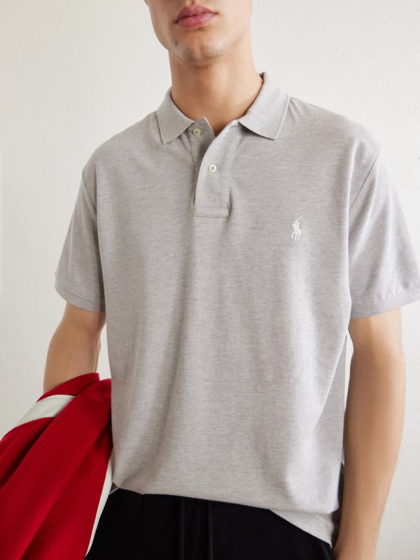 Logo-Embroidered Cotton-Piqué Polo Shirt - CU Logo-Embroidered Cotton-Piqué Polo Shirt - CU