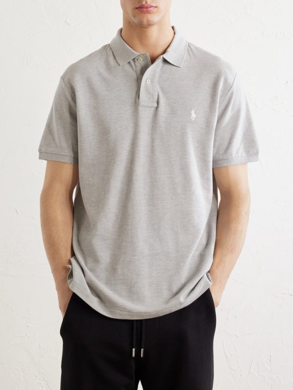 Logo-Embroidered Cotton-Piqué Polo Shirt - FR Logo-Embroidered Cotton-Piqué Polo Shirt - FR