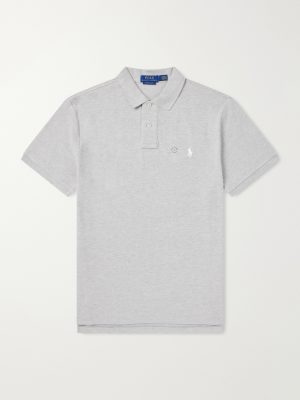 Logo-Embroidered Cotton-Piqué Polo Shirt Logo-Embroidered Cotton-Piqué Polo Shirt