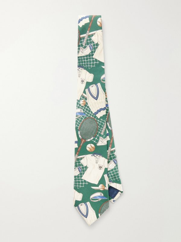 9cm Printed Silk-Twill Tie 9cm Printed Silk-Twill Tie