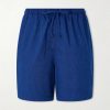 Wide-Leg Cotton-Woven Shorts Wide-Leg Cotton-Woven Shorts