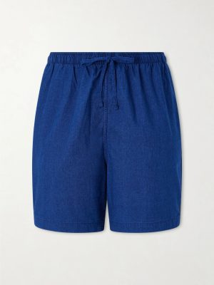 Wide-Leg Cotton-Woven Shorts Wide-Leg Cotton-Woven Shorts