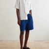 Wide-Leg Cotton-Woven Shorts - OU Wide-Leg Cotton-Woven Shorts - OU