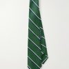 9cm Striped Silk and Cotton-Blend Twill Tie 9cm Striped Silk and Cotton-Blend Twill Tie