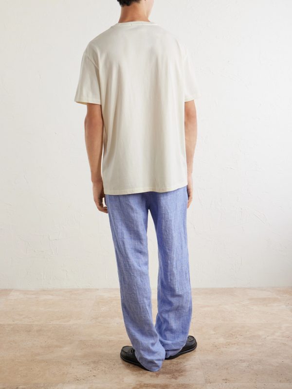 Logo-Embroidered Cotton-Jersey T-Shirt - BK Logo-Embroidered Cotton-Jersey T-Shirt - BK