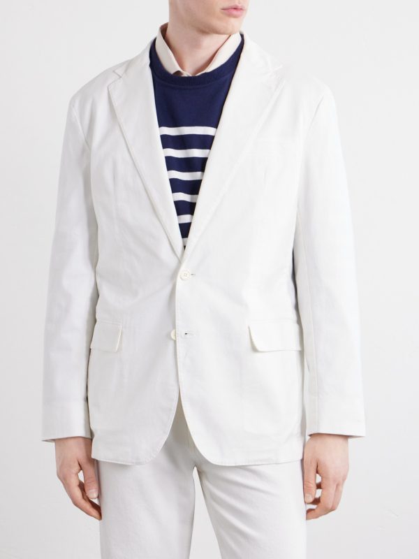 Cotton-Blend Blazer - FR