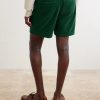 Straight-Leg Cotton Shorts - BK