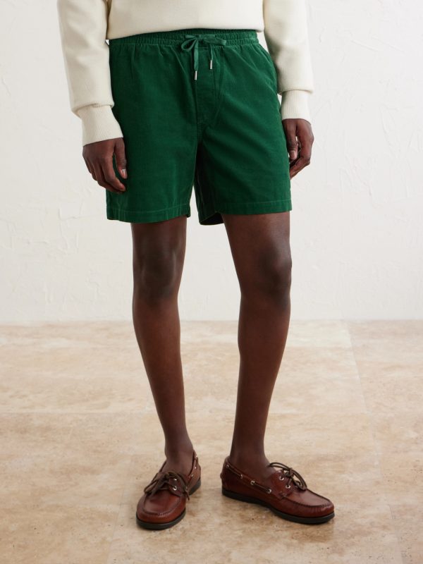 Straight-Leg Cotton Shorts - FR