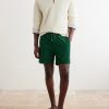Straight-Leg Cotton Shorts - OU