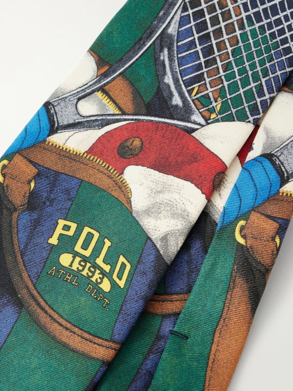 9cm Printed Silk-Twill Tie - CU