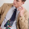 9cm Printed Silk-Twill Tie - FR
