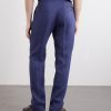 Straight-Leg Pleated Linen Suit Trousers - BK