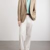 Houndstooth Linen-Blend Blazer - OU Houndstooth Linen-Blend Blazer - OU