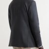 Wool-Blend Suit Jacket - BK Wool-Blend Suit Jacket - BK