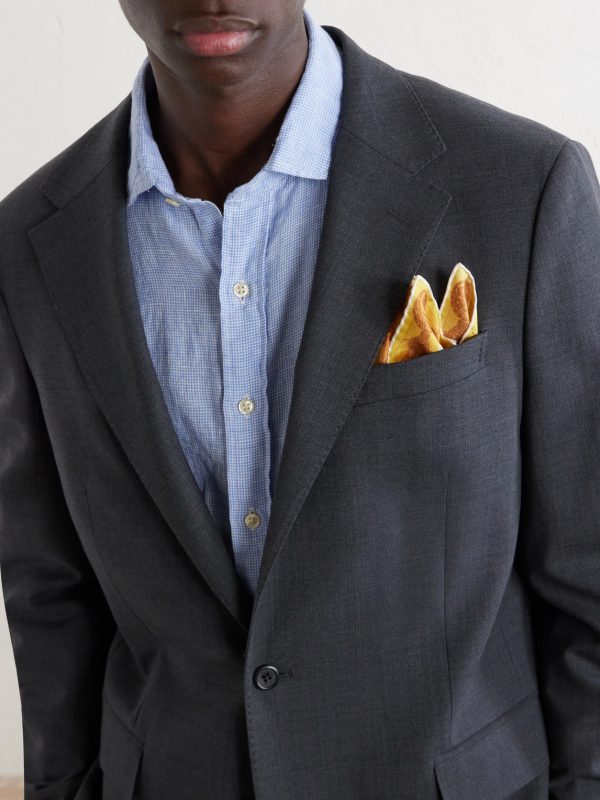 Wool-Blend Suit Jacket - CU Wool-Blend Suit Jacket - CU