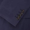 Double-Breasted Cotton-Canvas Suit Jacket - E1 Double-Breasted Cotton-Canvas Suit Jacket - E1