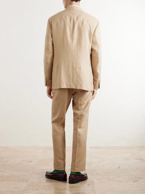 Linen Suit Jacket - BK Linen Suit Jacket - BK