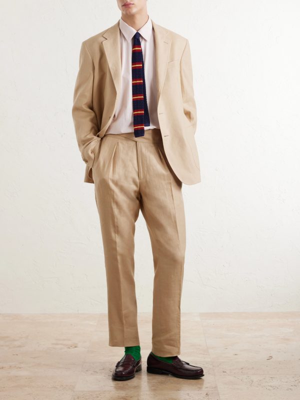 Linen Suit Jacket - OU Linen Suit Jacket - OU