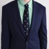 Pinstriped Wool-Blend Suit Jacket - CU Pinstriped Wool-Blend Suit Jacket - CU