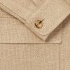 Linen and Cotton-Blend Blazer - E1 Linen and Cotton-Blend Blazer - E1