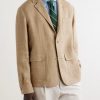 Linen and Cotton-Blend Blazer - FR Linen and Cotton-Blend Blazer - FR