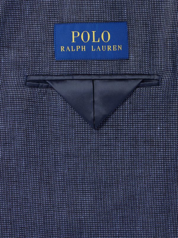Linen and Wool-Blend Blazer - E2 Linen and Wool-Blend Blazer - E2